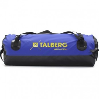 Гермосумка TALBERG TRAVEL DRY BAG 80, черный/василёк Гермосумка TALBERG TRAVEL DRY BAG 80, черный/василёк