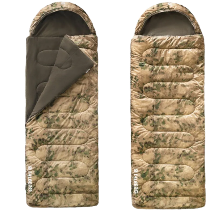 Спальный мешок TALBERG FORESTER -20 С, туман, правый 4673727793942_